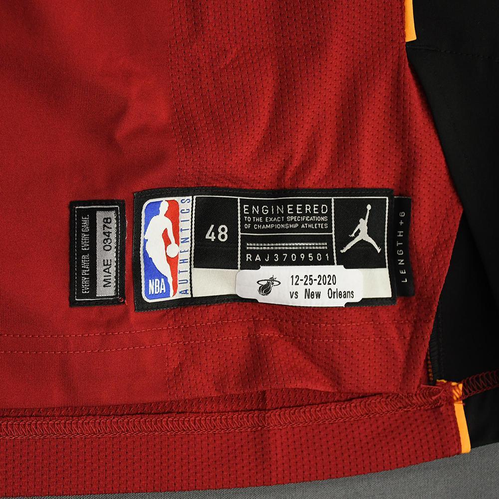 Duncan Robinson Miami Heat GameWorn Statement Edition Jersey Christmas Day 2020