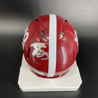 NFL - Titans  JC Latham  Signed Alabama Mini Helmet