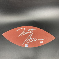 NFL - Chiefs Trent Green Signed Authentic Panel