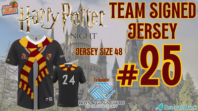 Harry Potter Night Jersey #25 Team Autographed