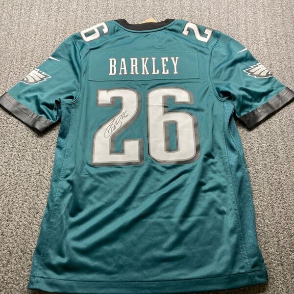 Legends - Saquon Barkley Signed Replica Jersey Size Small