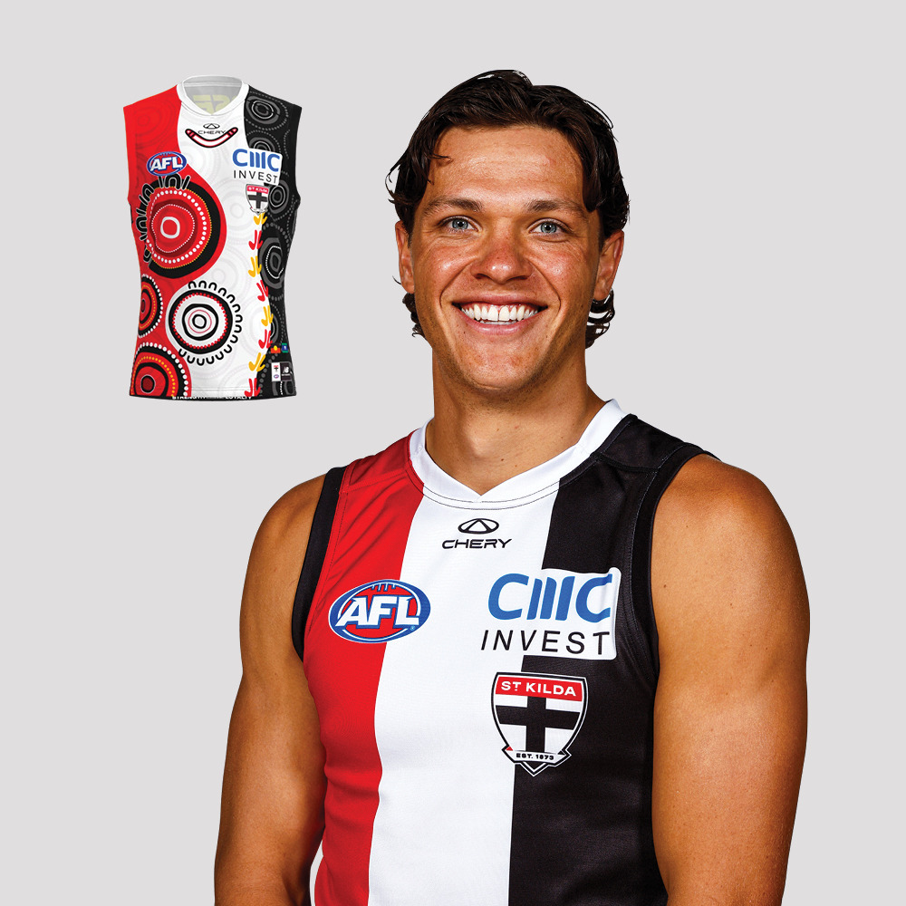 Marcus Windhager #2 - 2026 Home Player First Nations Guernsey * Signed 