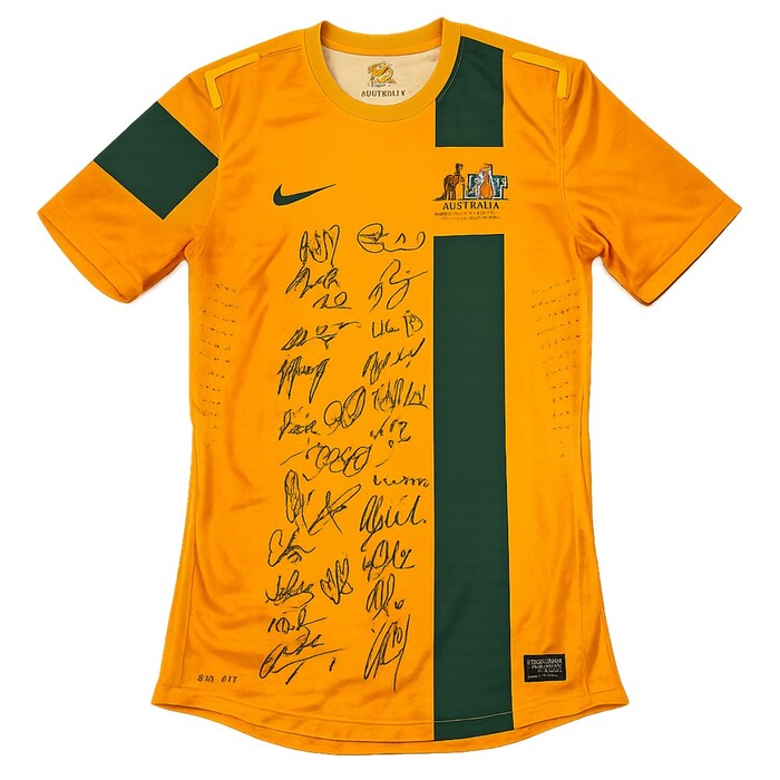 Photo of Socceroos 2012 Signed Jersey