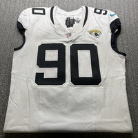London Games - Jaguars Esezi Otomewo Game Used Jersey (10/13/24) Size 46...