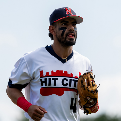 #4 Hit City Jersey, Size 44, worn by Freddy Zamora