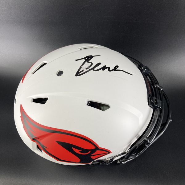 NFL - Cardinals Trey Benson Signed Authentic Lunar Eclipse Speed Helmet
