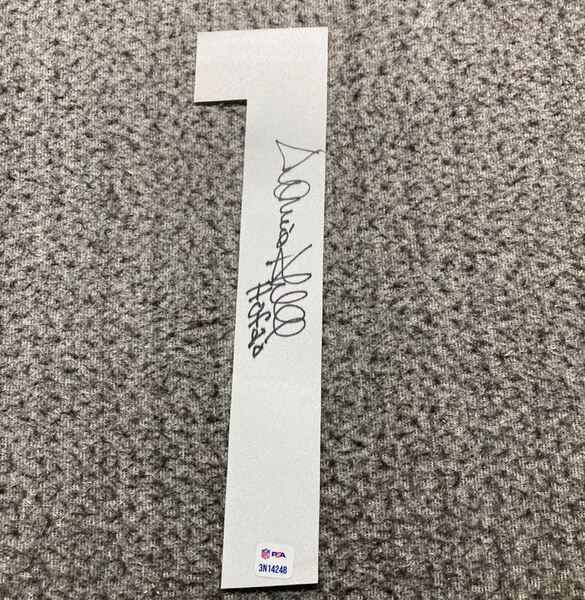 NFL - Steelers Donnie Shell Signed Jersey Number