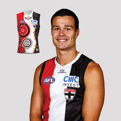 Photo of Jack Silvagni #3 - 2026 Home Player First Nations Guernsey * Signed 