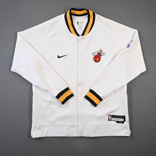 Image of Dedmon, Dewayne - Miami Heat - Game-Issued City Edition Jacket - 2022-23 NBA Season