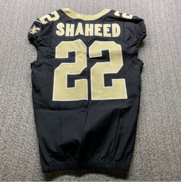Crucial Catch - Saints Rashid Shaheed Game Used Jersey (10/13/24) Size 38