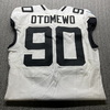 London Games - Jaguars Esezi Otomewo Game Used Jersey (10/13/24) Size 46 with London Games Patch