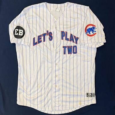 MYRTLE BEACH PELICANS LET'S PLAY TWO JERSEY #12 SIZE 50