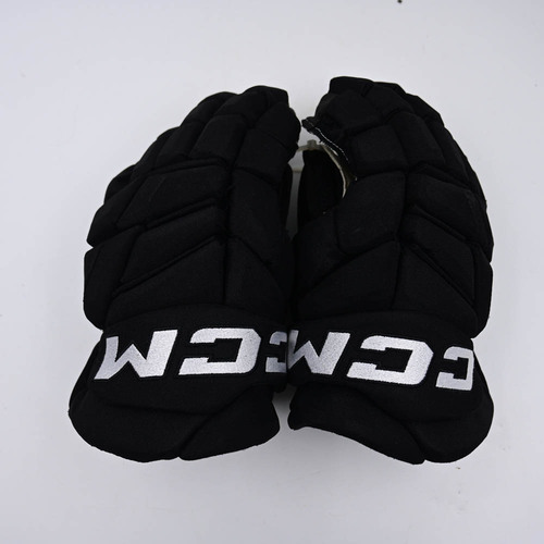 Image of Hameenaho, Lenni - Game-Worn Black Third, CCM HGPFT8SP Gloves - 2025-26 NHL Season