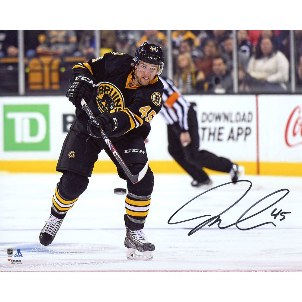 Joe Morrow Boston Bruins Autographed 8