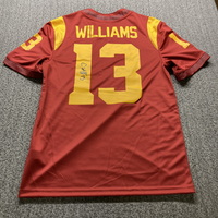 NFL - Bears Caleb Williams Signed Replica USC Jersey Size Small