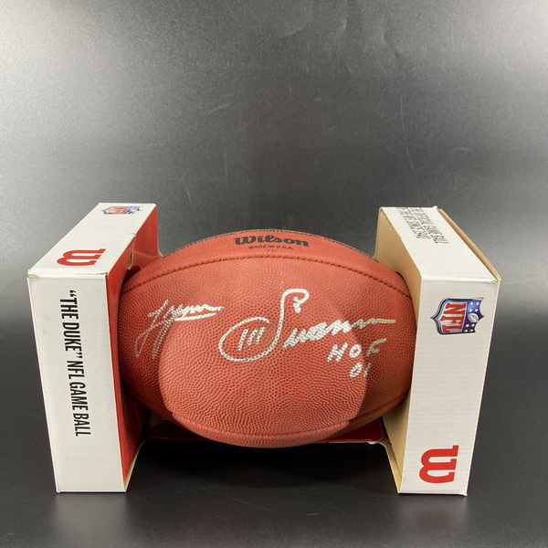 Legends - Steelers Lynn Swann Signed Authentic Football
