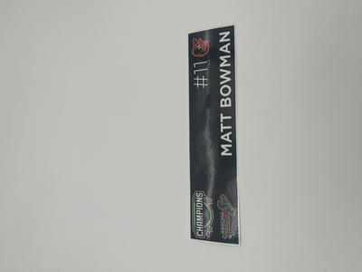 Photo of 2024 Locker Tag Matt Bowman #11