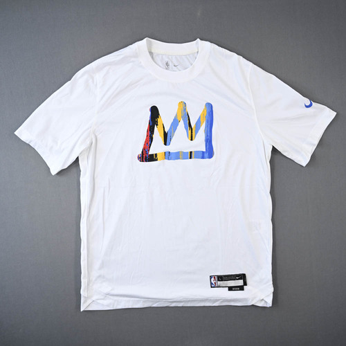 Image of Watanabe, Yuta - Brooklyn Nets - Game-Issued City Edition Short-Sleeved Shooting Shirt - 2022-23 NBA Season