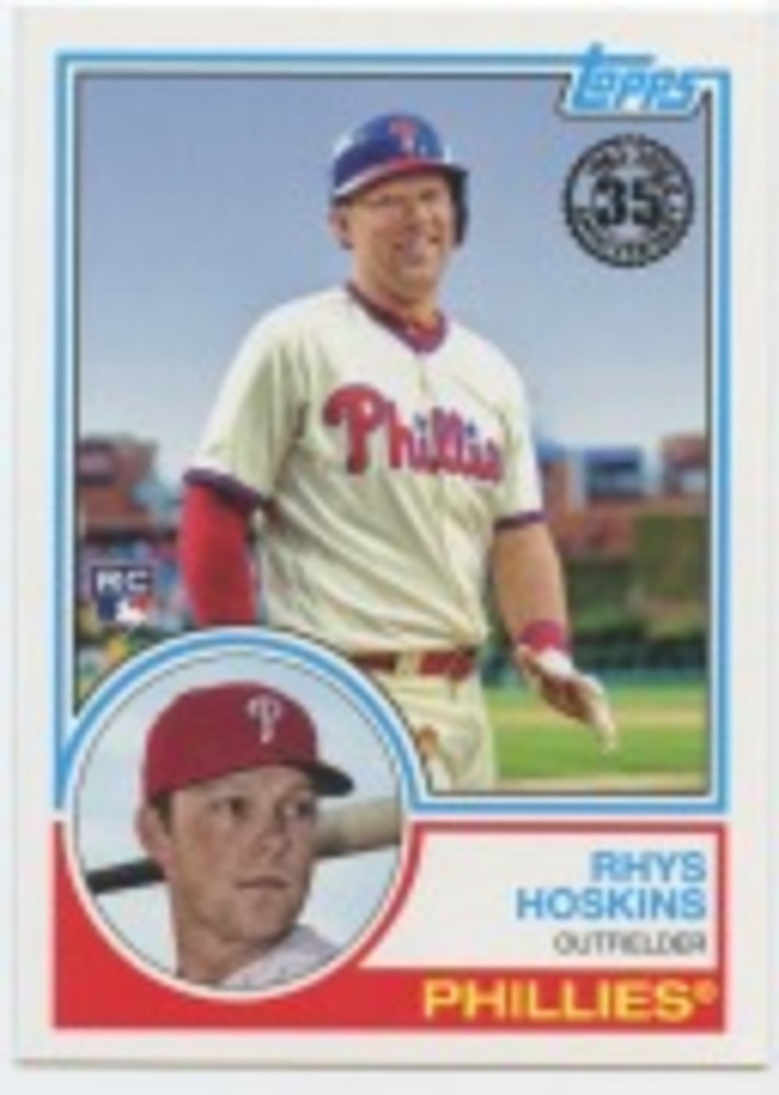 2018 Topps Update '83 Topps #8346 Rhys Hoskins