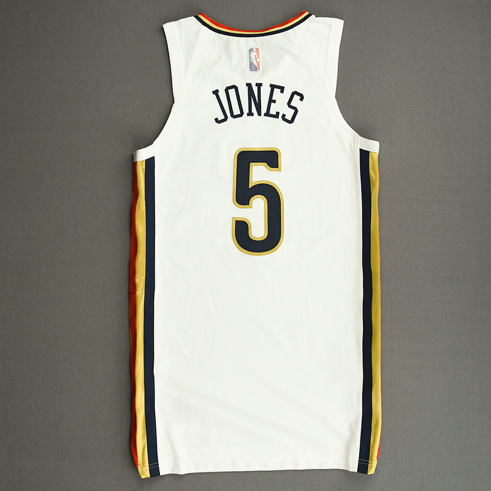 Herbert Jones New Orleans Pelicans GameWorn City Edition Jersey