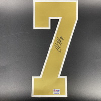 NFL - Saints Carl Nicks Signed Jersey Number