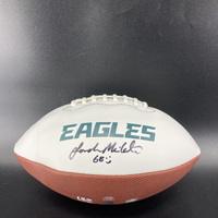 Shriners - Eagles Jordan Mailata Signed Panel Ball With Eagles Logo