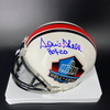 HOF - Steelers Donnie Shell Signed HOF Mini Helmet with HOF 98 Inscription