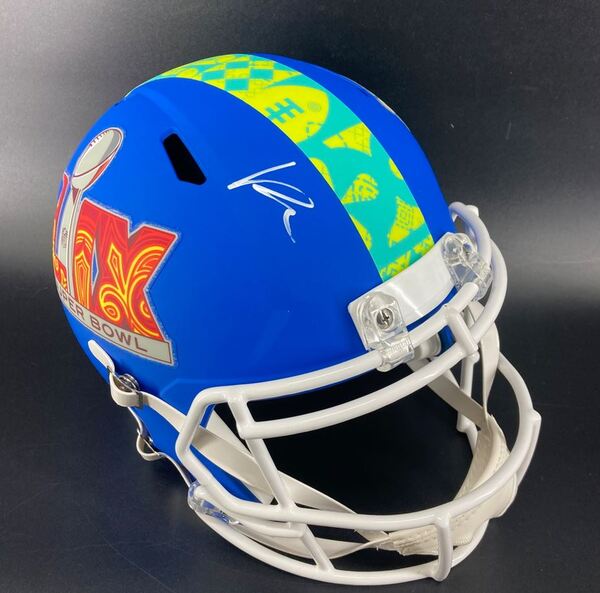 NFL - Rapper Kendrick Lamar Signed Super Bowl 59 Commemorative Replica H...