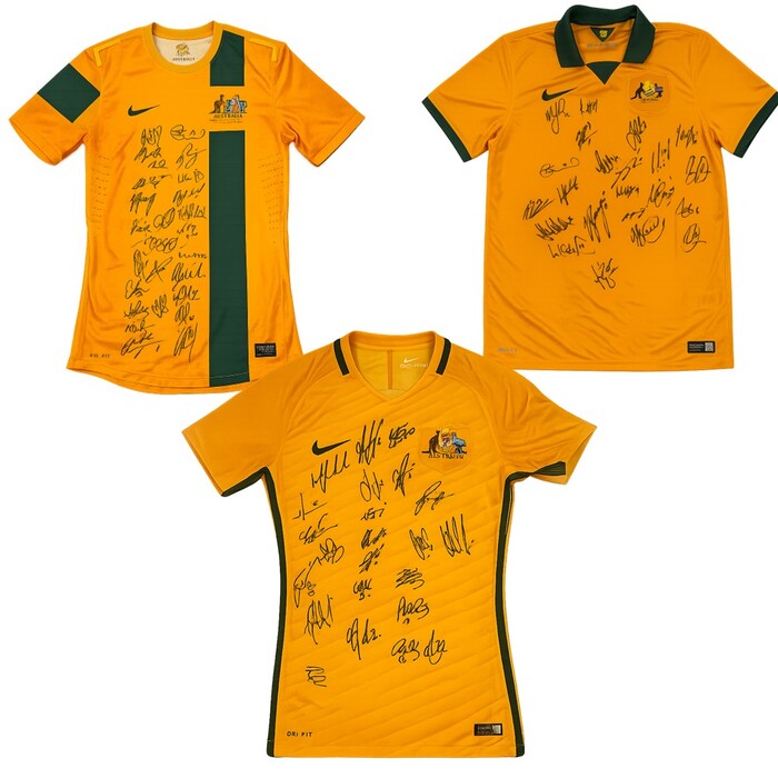 Photo of Socceroos Signed Jersey Bundle