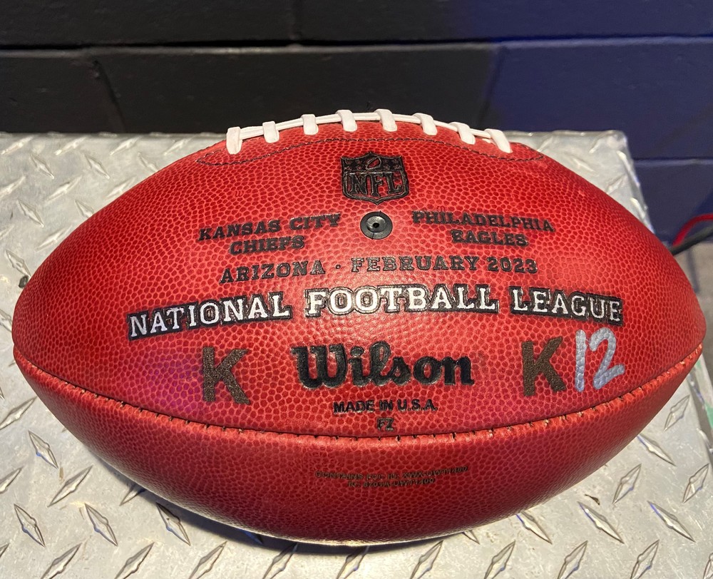 Super Bowl LVII Game Used K Ball 2/12/ 2023 The official auction site