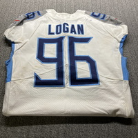 Crucial Catch - Titans Bennie Logan Game Worn Jersey (10/21/18) Size 48