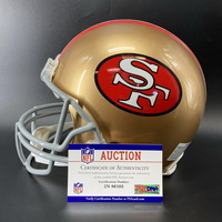 NFL - 49ers Tyrion Davis-Price Signed proline helmet