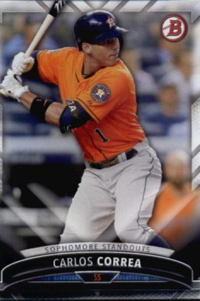 2016 Bowman Sophomore Standouts #SS3 Carlos Correa