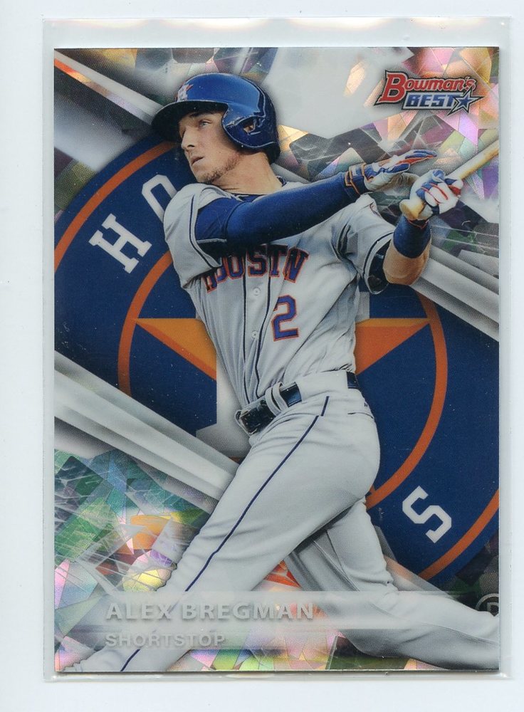 2016 Bowman's Best Top Prospects Atomic Refractors #TP25 Alex Bregman