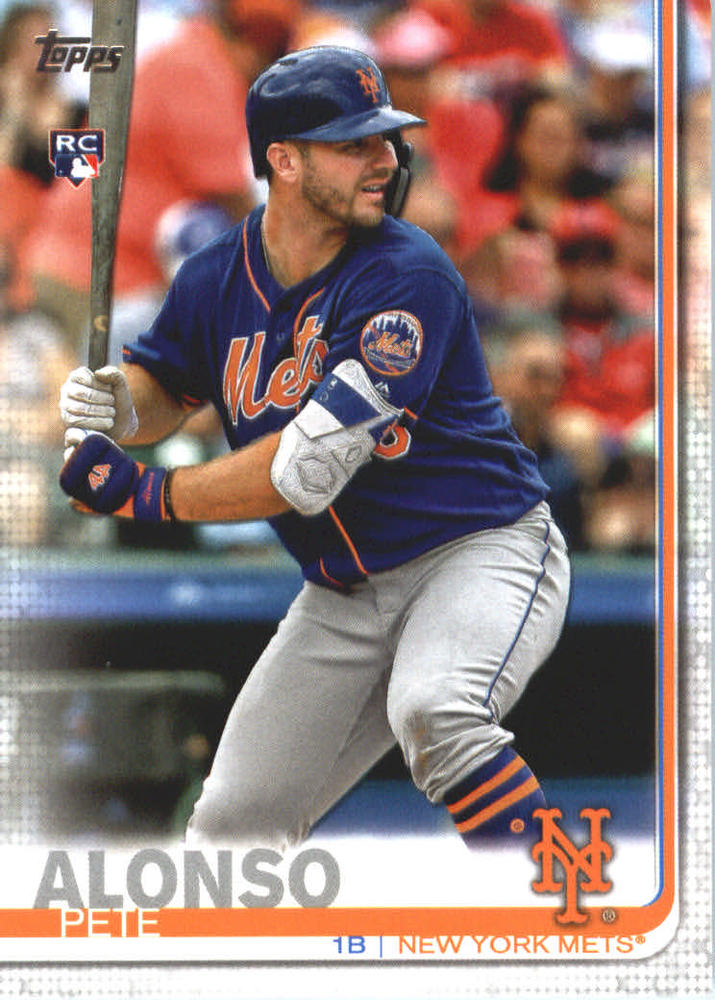 2019 Topps #475 Pete Alonso Rookie Card