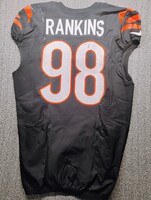 STS - Bengals Sheldon Rankins Game Used Jersey (11/3/24) Size 46