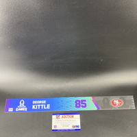 NFL - 49ers George Kittle 2023 Pro Bowl Games Nameplate Special Edition ...