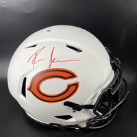 NFL - Bears Roschon Johnson Signed Authentic Speed Lunar Eclipse Helmet
