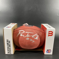 NFL -Cardinals Paris Johnson Signed Authentic Football