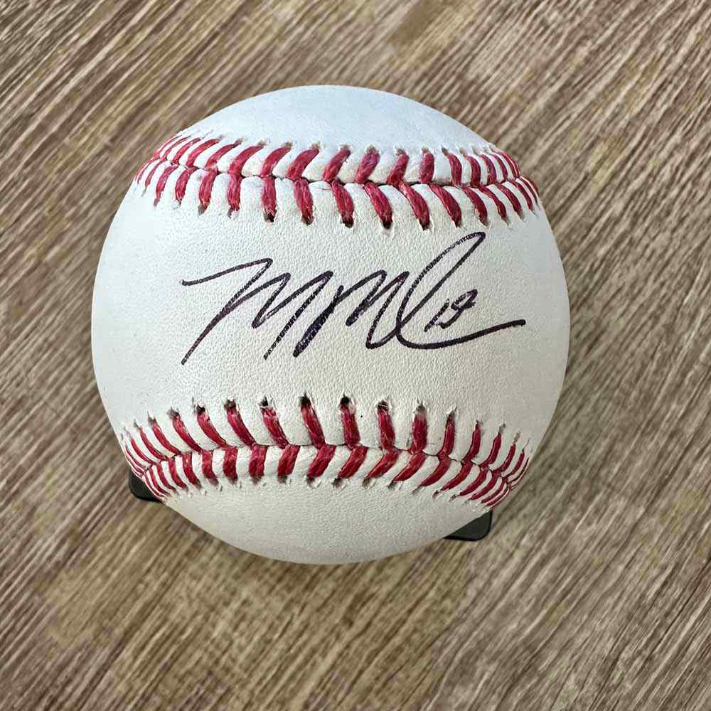 UMPS CARE AUCTION: Mason Miller Signed Baseball | Athletics Auctions