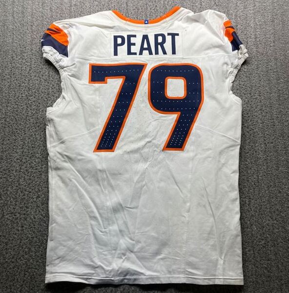 London Games - Broncos Matt Peart Game Worn Jersey (10/12/2025) Size 48 ...