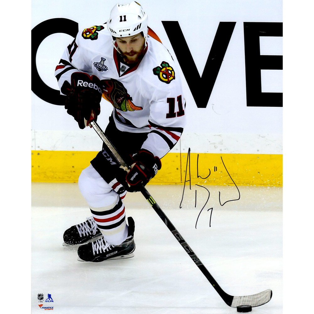 Andrew Desjardins Chicago Blackhawks 2015 Stanley Cup Champions Autographed 16