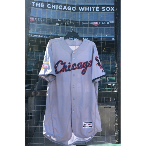 mlb game used jersey