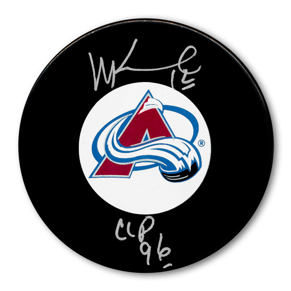 Mike Keane Colorado Avalanche 1996 Cup Autographed Puck