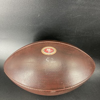 NFL - Chiefs  Super Bowl LIV Game Used Football Chiefs Defense / 49ers O...