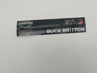 Photo of 2024 Locker Tag Buck Britton #15