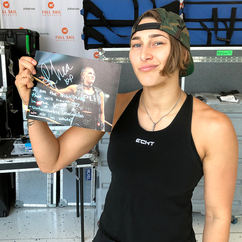 Rhea Ripley WrestleMania 36 Limited Edition Autographed Photo (#1 of 36)