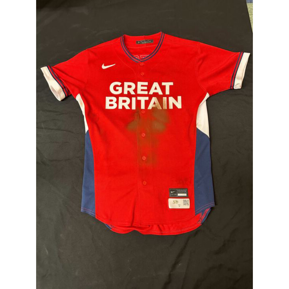 2026 World Baseball Classic - Great Britain Game-Used Jersey
