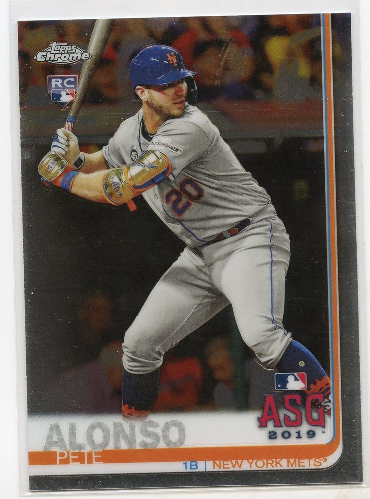 2019 Topps Chrome Update #86 Pete Alonso All Star