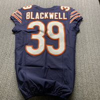 London Games - Bears Josh Blackwell Game Used Jersey (10/13/24) Size 38